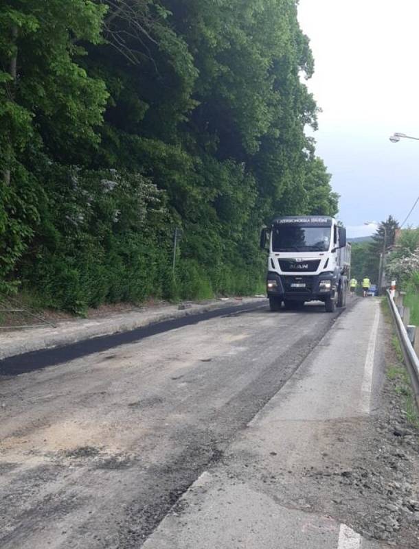 V Proseči nad Nisou skončily práce na silnici, kterou na nějaký čas uzavřely.