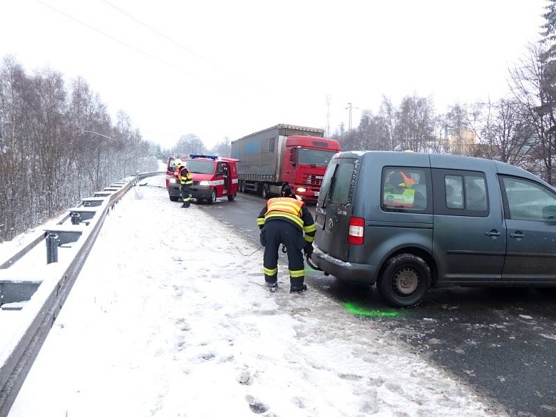 Dopravní nehoda u Jeřmanic