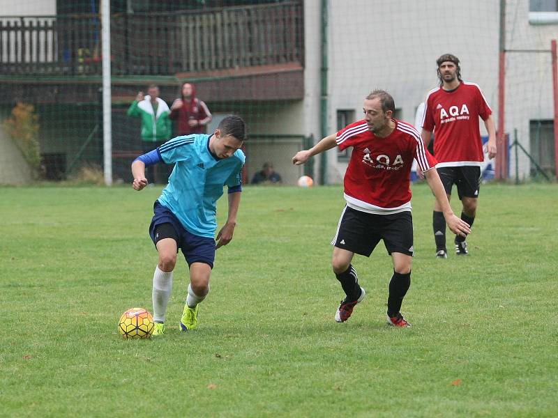 V Ruprechticích lídr I. A třídy zaváhal a remizoval s Mimoní 1:1.