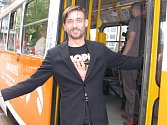 PATRONEM tramvajové linky bezpečí se stal i František Bořík z kapely MANDRAGE.