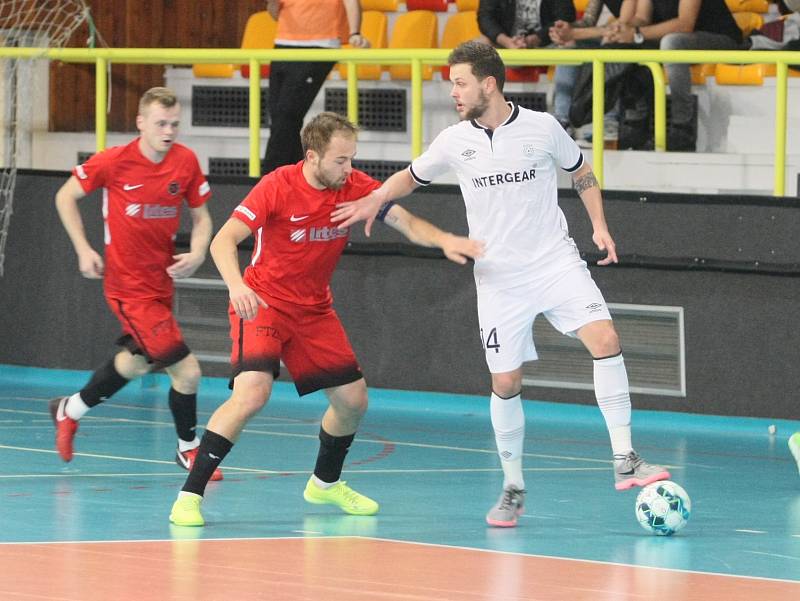 Mistrovská Chrudim porazila ve VARTA futsal lize domácí Zlej sen Liberec 12:1.