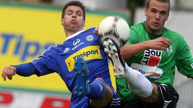 Momentka z utkání Baumitu Jablonec se Sigmou Olomouc