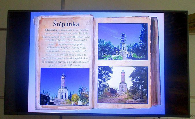 Liberecký turista se prezentuje v knihovně svými fotografiemi