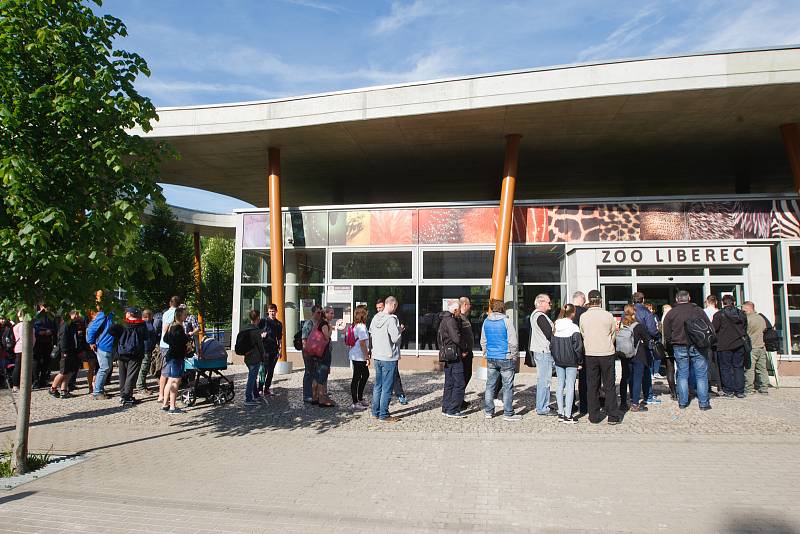 Vydání sběratelské bankovky v Zoo Liberec.