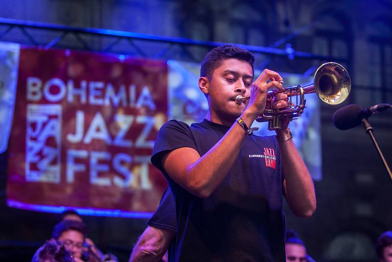 Elmhurst College Jazz Band (USA) vystoupili 12. července v rámci Bohemia Jazz Festu v Liberci.