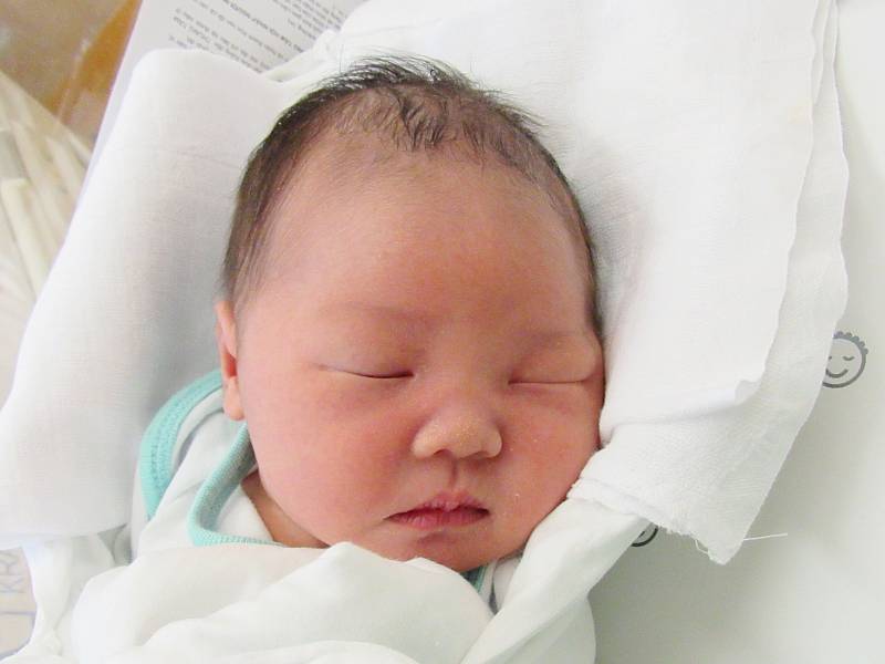 NAM HOANG NHAT Narodil se 11. července v liberecké porodnici mamince Ngoc Phan Thi z Liberce. Vážil 3,08 kg a měřil 49 cm.