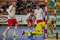 Futsalisté Liberce první zápas v Plzni prohráli. Ve středu se hraje v Liberci.