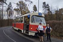 Na trať mezi Rybníčkem a Lidovými sady opět vyjela historická tramvaj.