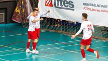 Futsal, I. liga: Liberec - Sparta Praha 2:2 (2:1).