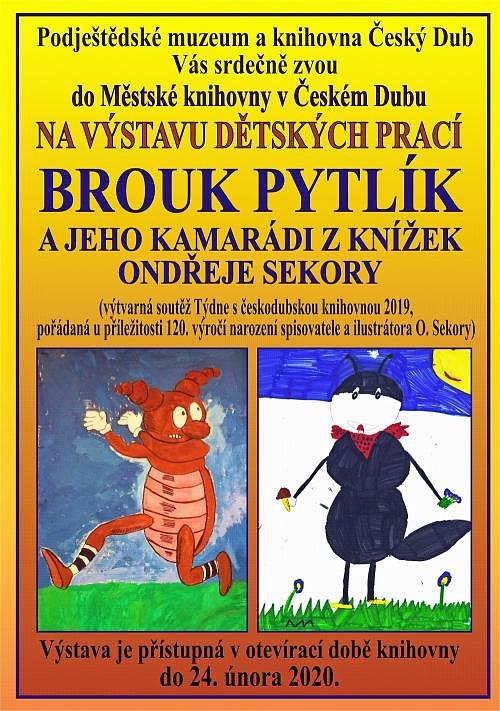 Liberecký deník | Brouk Pytlík - výstava dětských výtvarných prací |  fotogalerie
