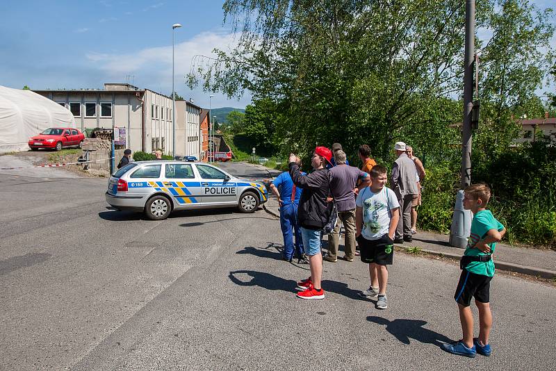 Hasiči zasahovali 29. května u požáru ve společnosti Severochema v Liberci. Hořel zde sklad hořlavých kapalin.