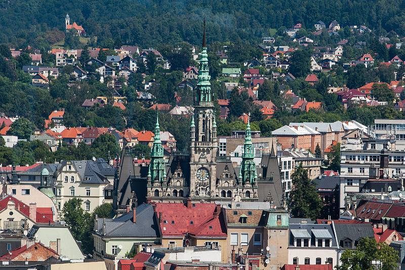 Ilustrační foto - pohled na libereckou radnici