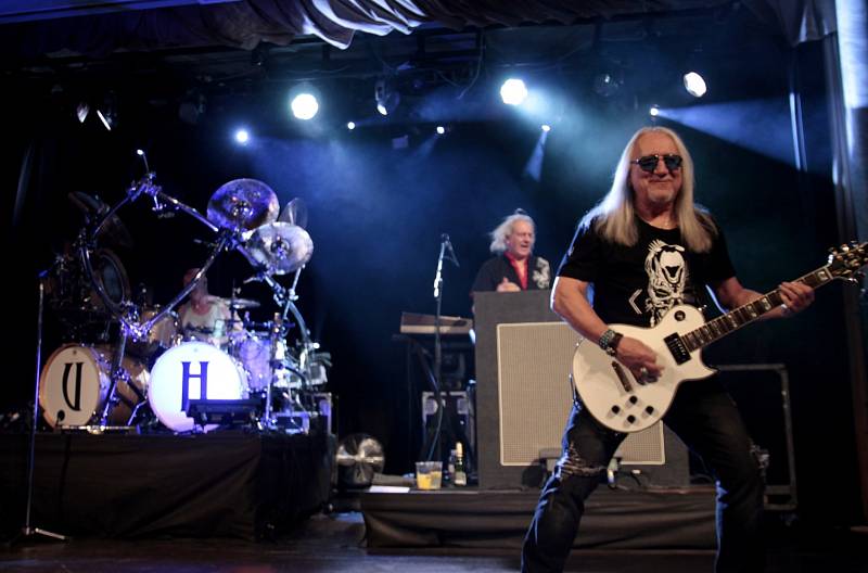 URIAH HEEP. Hardrocková legenda zahrála v Měšťanské besedě v Plzni.