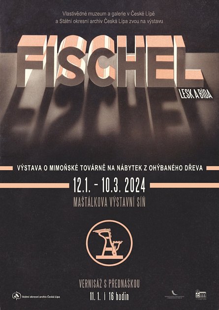 Výstava Fischel - lesk a bída je první výstavní akcí Vlastivědného muzea a galerie v sezóně 2024 a jejím tématem je existence mimoňské továrny na ohýbaný nábytek.