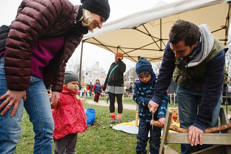 Liberecké Tatrhy v parku Clam-Gallasů a zahradách libereckého zámku.