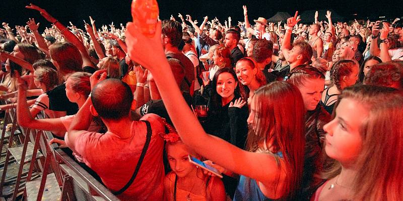 Největší hudební festival v kraji navštívilo o víkendu 40 tisíc lidí.