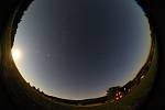Pozorování noční oblohy na Jizerce zpestřil meteorický roj Perseid.
