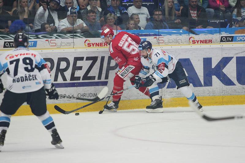 5. finále hokejové extraligy mezi HC Bílí Tygři Liberec vs. HC Oceláři Třinec