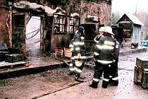 Za jeden z nejnebezpečnějších zásahů považují raspenavští hasiči požár muničního skladu v Hajništi.