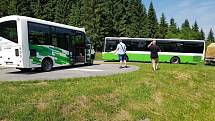 Elektrobus z Tanvaldu na Smědavu vyjede poprvé v sobotu.