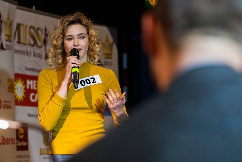 Dívky ve věku od 17 do 24 let se mohly 6. února zúčastnit castingu do soutěže Miss Liberecký kraj. Během castingu absolvovaly účastnice rozhovor s porotou, profesionální focení a promenádu v plavkách.