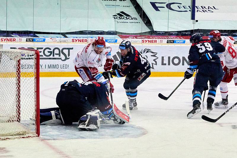 3. zápas finále Bílí Tygři Liberec – HC Oceláři Třinec