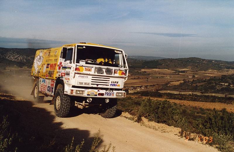 Legendární Liazka na Rallye Dakar.