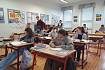 Výuka matematiky v 9. třídě na Křesťanské základní škole a mateřské škole J. A. Komenského v Liberci.