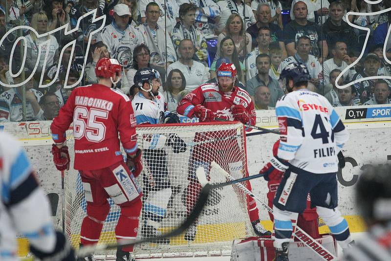 5. finále hokejové extraligy mezi HC Bílí Tygři Liberec vs. HC Oceláři Třinec