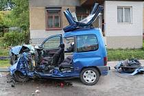 Život dvěma dětem zachránily při dopravní nehodě v Horní Sytové kvalitní autosedačky.
