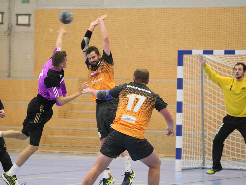 Házenkáři Liberec Handball remizovali ve II. lize s Mladou Boleslaví 24:24.