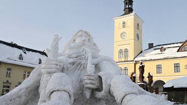 Tradiční sněhový Krakonoš v Jilemnici letos nebude.