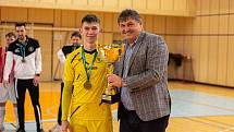brankář a zároveň kapitán juniorského týmu FTZS Liberec Dýma Yerasov
