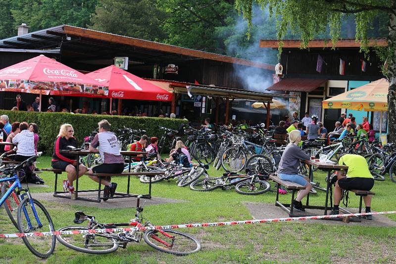 Na 8. ročník Třeboňské šlapky vyrazilo rekordních 219 cyklistů.