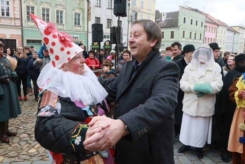 Jindřichohradecký masopust v roce 2019.