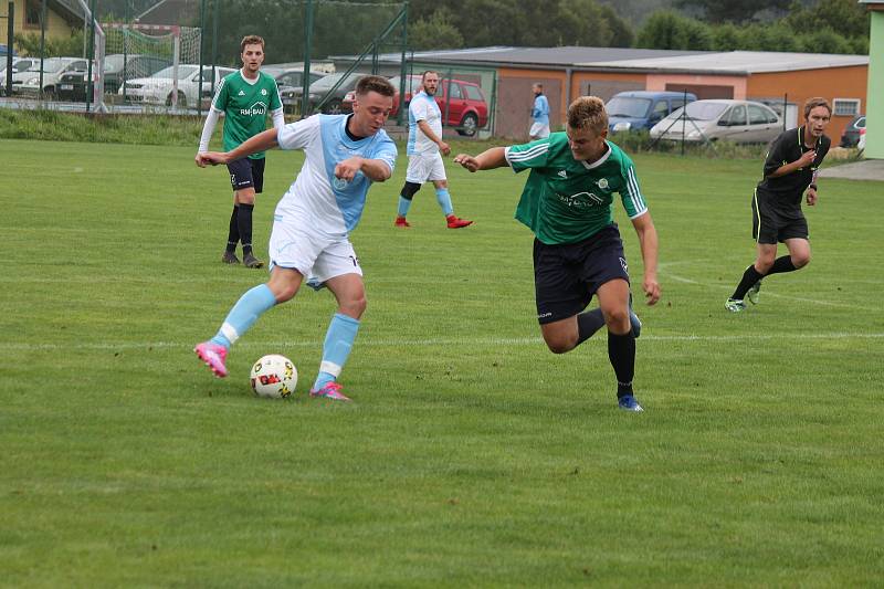 Společný tým Číměře a bystřického béčka prohrával ve 2. kole OP doma s Popelínem 0:2, ale nepříznivý vývoj otočil a nakonec se radoval z vítězství 3:2.