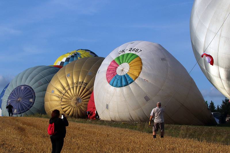 Mistrovství republiky v balonovém létání v Jindřichově Hradci