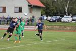 Fotbalisté Nové Bystřice prohráli na domácím trávníku s Lomnicí 0:3.