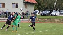 Fotbalisté Nové Bystřice prohráli na domácím trávníku s Lomnicí 0:3.