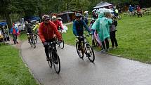 Přes kopec na Hradec vyrazilo v sobotu 10. září celkem 214 cyklistů a chodců.