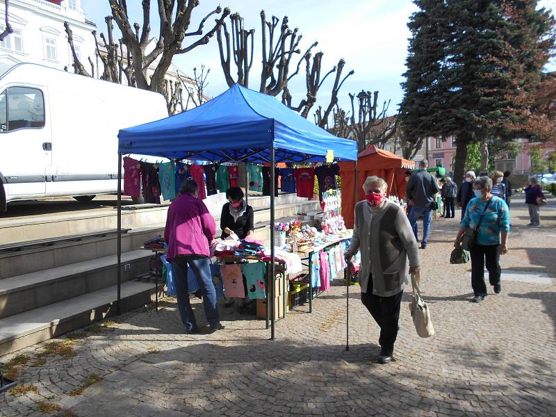 V Dačicích se v sobotu konal farmářský trh.