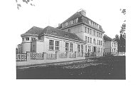 Budova gymnasia, 20.léta minulého století.