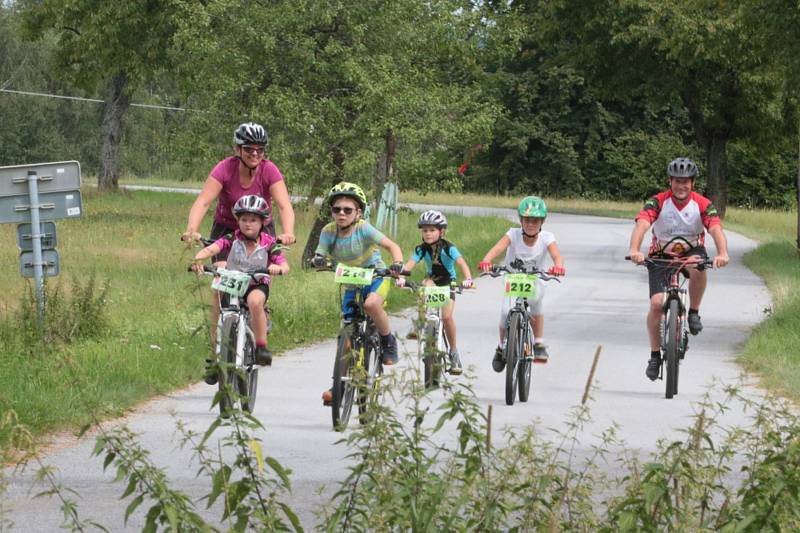 V Malíkově nad Nežárkou závodili cyklisté.