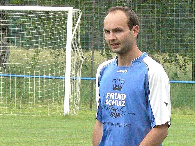 Jarošovský útočník Jan Musil je s 24 góly nejlepším střelcem okresního přeboru.