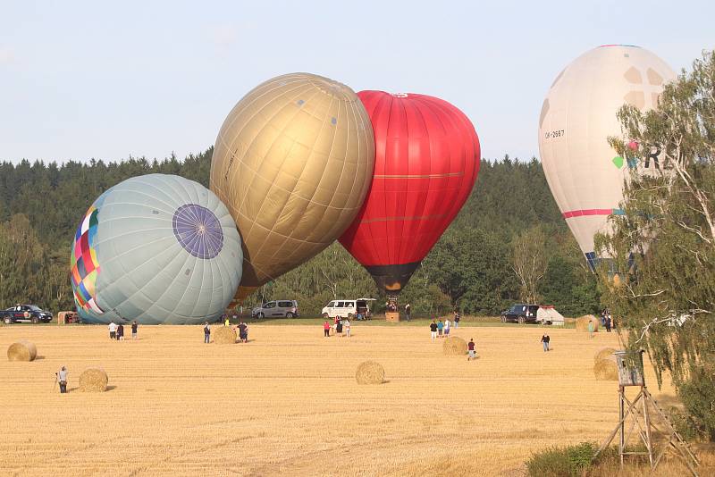 Mistrovství republiky v balonovém létání v Jindřichově Hradci