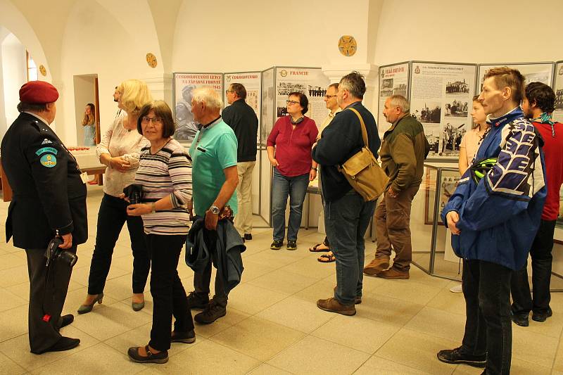 Muzeum Jindřichohradecka otevřelo novou výstavu - Českoslovenští letci na západní frontě 1940 až 1945.