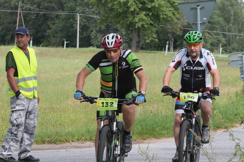 V Malíkově nad Nežárkou závodili cyklisté.