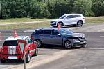 Ve čtvrtek 13. července se stala na nově otevřeném obchvatu Dolní Lhoty další dopravní nehoda. Srazila se zde dvě osobní auta.
