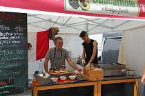 Street Food Festival v Třeboni.