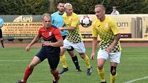 Jindřichohradečtí fotbalisté si v divizi připsali cennou výhru 3:2 na půdě Soběslavi.